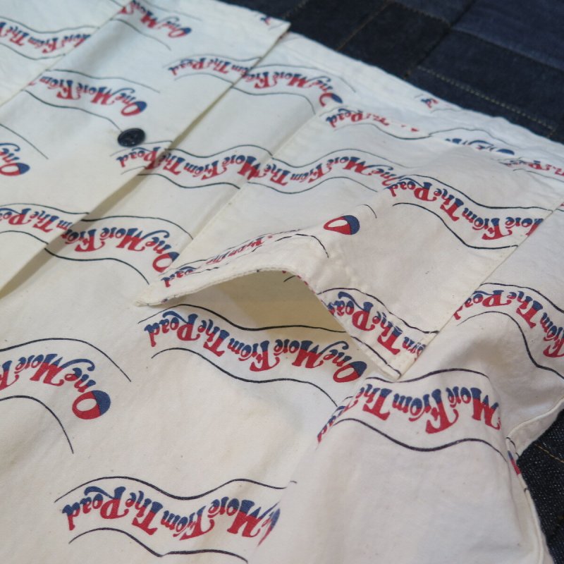 画像9: 【SALE セール商品】 【ウエストライド】  1940's CAMPUS   半袖 総柄ループシャツ   WEST RIDE 日本製【送料無料】 (9)