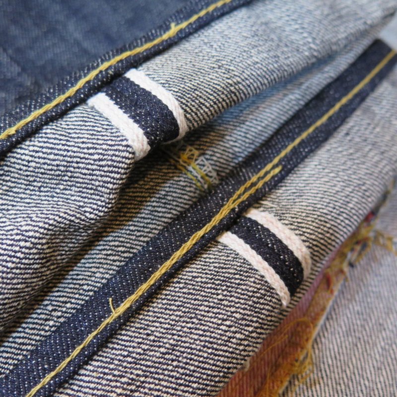 画像11: =BIG SIZE= 【KIWAMI WWII】 ”極み”大戦モデル ストレート デニムパンツ チェック柄ネルスレーキ 日本製 (11)