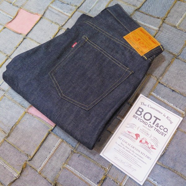 画像1: 【受注製作】 【ビヨンドオブトラスト】  MT824XX 1947モデル ストレート デニムパンツ   B.O.T 1947Model   日本製【送料無料】 (1)