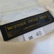画像4: 【送料360円】  【ウエストライド】   RULES ON THE ROAD 半袖プリントTシャツ   WEST RIDE V.PT.TEE.25-01   日本製 (4)