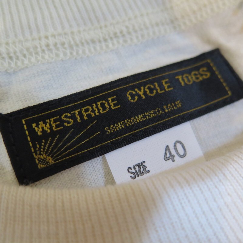 画像4: 【送料無料】  【ウエストライド】   RULES ON THE ROAD 半袖プリントTシャツ   WEST RIDE V.PT.TEE.25-01   日本製 (4)