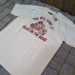 画像2: 【送料360円】  【ウエストライド】   RULES ON THE ROAD 半袖プリントTシャツ   WEST RIDE V.PT.TEE.25-01   日本製 (2)