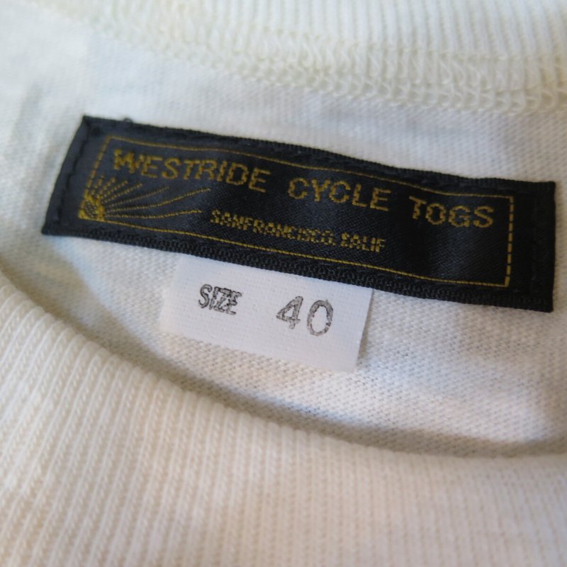 画像4: 【送料無料】  【ウエストライド】   NO PUBLIC 半袖プリントTシャツ  WEST RIDE V.PT.TEE.25-04   日本製 (4)
