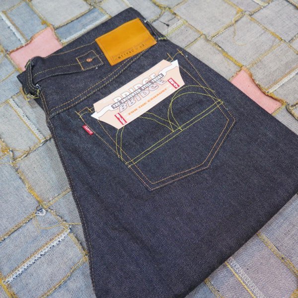 画像1: w33【即納】 【911XXC 1930's model】 1930年代 バックルバック ストレートテーパージーンズ   日本製【送料込み】 (1)