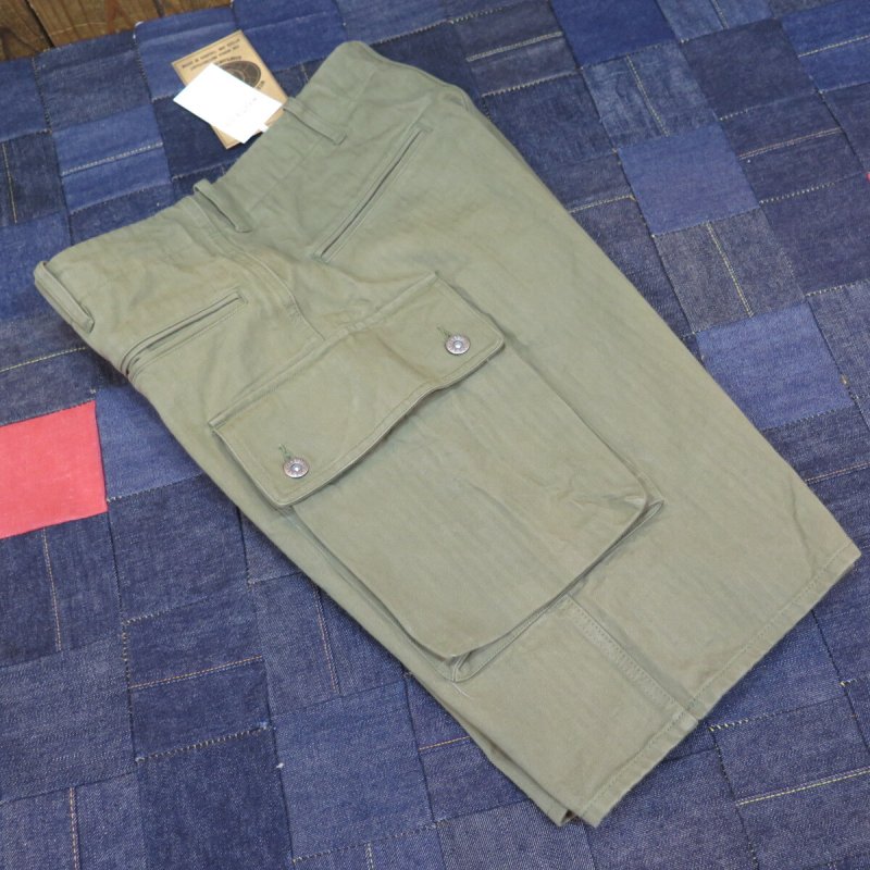 画像3: 【ウエストライド】  W-44 ミリタリーショーツ   WEST RIDE 日本製【送料無料】 (3)