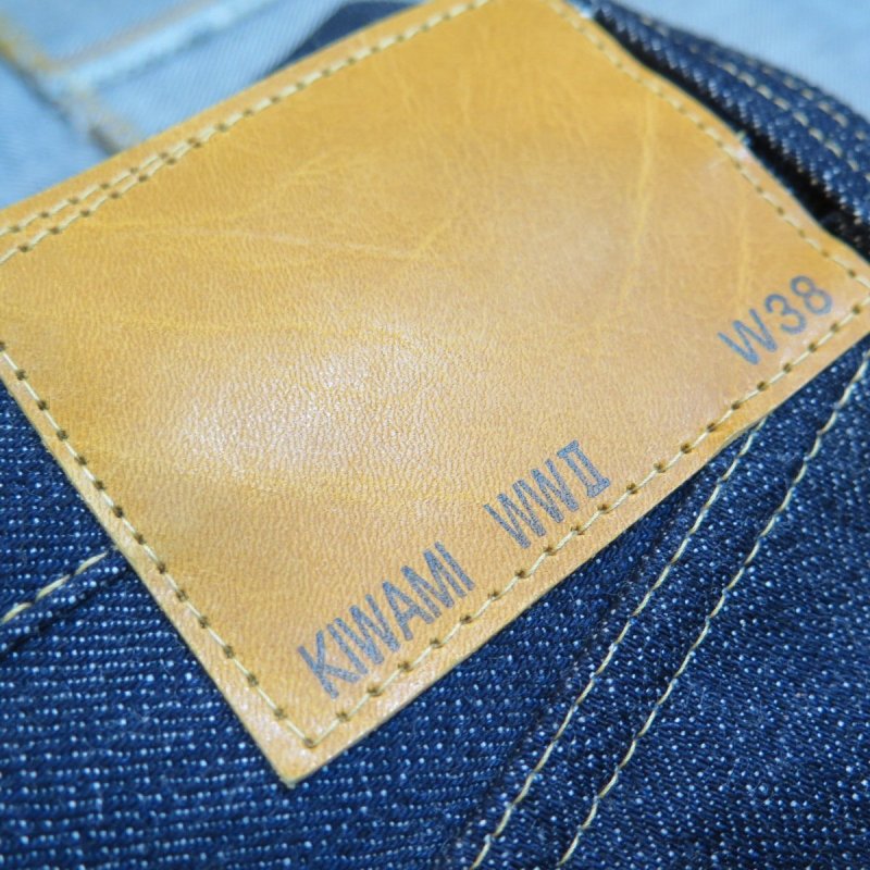 画像7: =BIG SIZE= 【KIWAMI WWII】 ”極み”大戦モデル ストレート デニムパンツ チェック柄ネルスレーキ 日本製 (7)