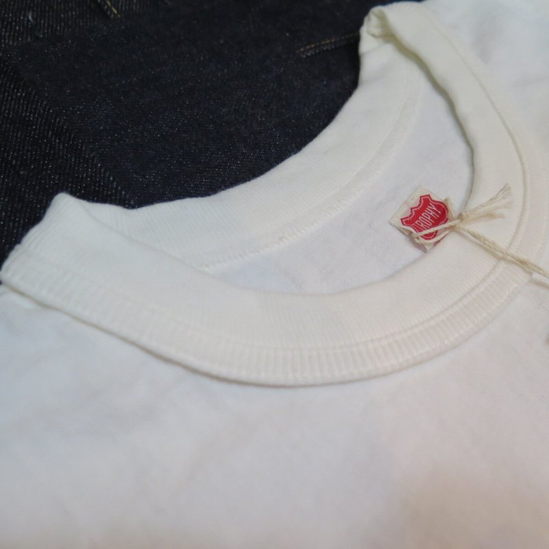 画像4: 【トロフィークロージング】   吊り編み ポケット付きTシャツ   TROPHY CLOTHING TE-10   日本製【送料無料】 (4)