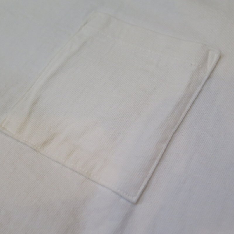 画像5: 【トロフィークロージング】   吊り編み ポケット付きTシャツ   TROPHY CLOTHING TE-10   日本製【送料無料】 (5)