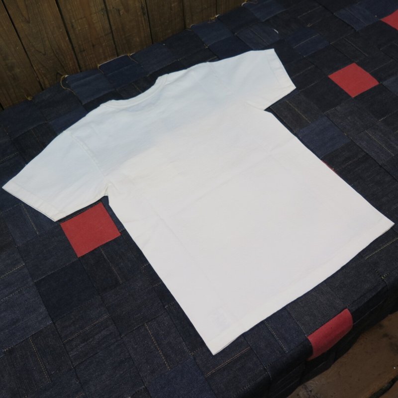 画像2: 【トロフィークロージング】   吊り編み ポケット付きTシャツ   TROPHY CLOTHING TE-10   日本製【送料無料】 (2)