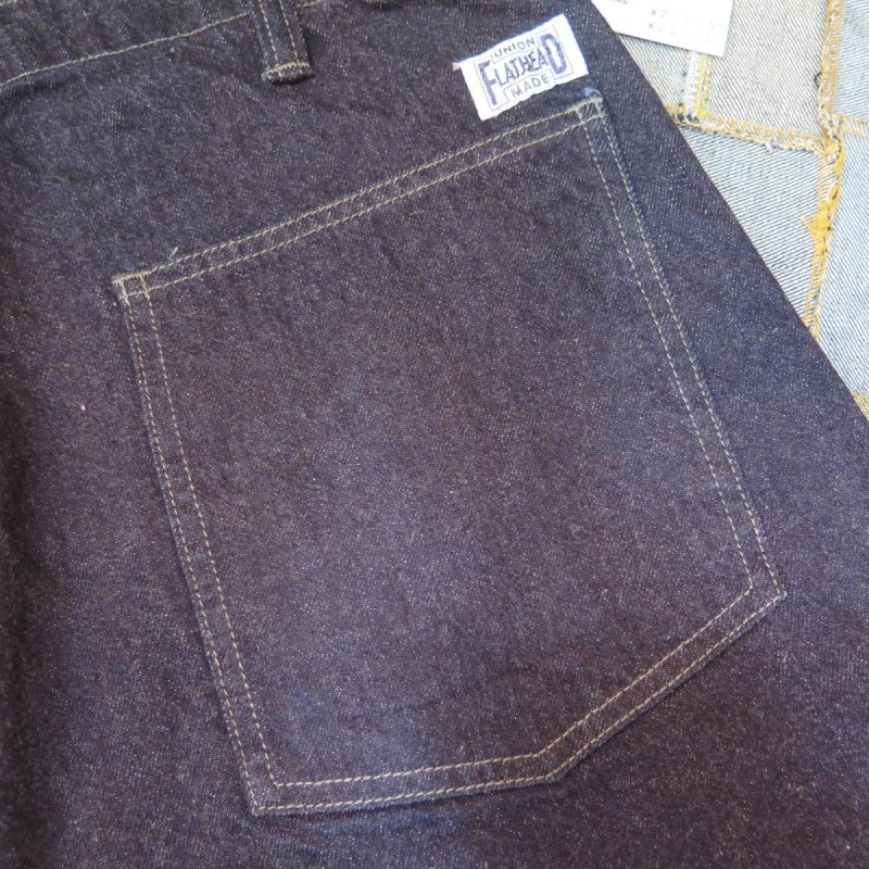 画像6: 【フラットヘッド】  12oz デニム ベイカーハーフパンツ    THE FLAT HEAD FN-S-DP002   日本製【日本国内送料無料】  【WORLD WIDE SHIPPING】 【Flat Head】  12oz Denim Baker Shorts    THE FLAT HEAD FN-S-DP002   Made in Japan (6)