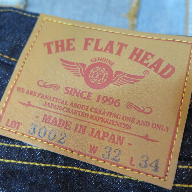 画像4: 【フラットヘッド】  14.5oz タイトテーパー   ストレートジーンズ   THE FLAT HEAD FN-3002   日本製【日本国内送料無料】  【WORLD WIDE SHIPPING】 【Flat Head】  14.5oz Tight Taper   Straight Jeans   THE FLAT HEAD FN-3002   Made in Japan (4)