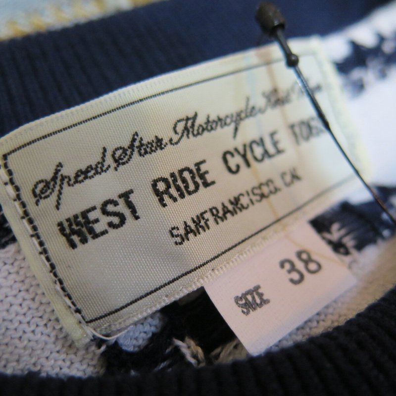 画像3: 【ウエストライド】   ラブ & ピース ジャガード半袖Tシャツ   WEST RIDE 日本製【送料無料】 (3)