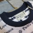 画像4: 【ウエストライド】   ラブ & ピース ジャガード半袖Tシャツ   WEST RIDE 日本製【送料無料】 (4)