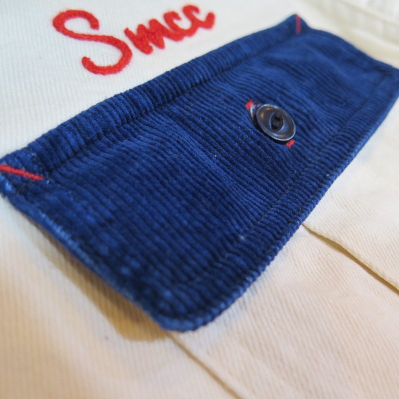 画像5: 【サムライ】   ナチュラルデニム 刺繍シャツジャケット   SAMURAI二輪車倶楽部   日本製【日本国内送料無料】  【WORLD WIDE SHIPPING】 【SALE】 【SAMURAI】 Natural Denim Embroidered Shirt Jacket SAMURAI Motorcycle Club Made in Japan (5)