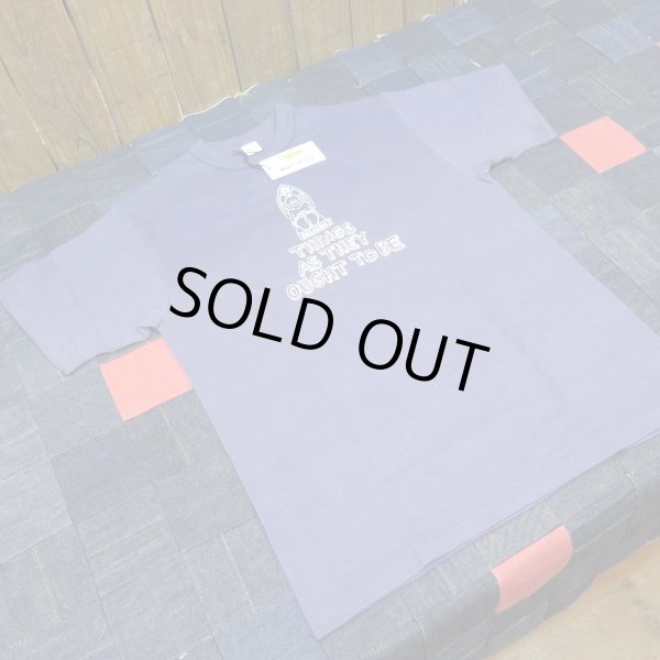 画像1: 【送料360円】   【ウエアハウス】   ビリケン BILLIKEN   半袖プリントTシャツ ナスコン   WAREHOUSE Lot 4601   日本製  (1)