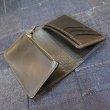 画像4: 【フラットヘッド】  ホースハイド フラグメントケース   サイフ/ブラック茶芯   THE FLAT HEAD FN-C7C5-5   日本製【送料無料】 (4)