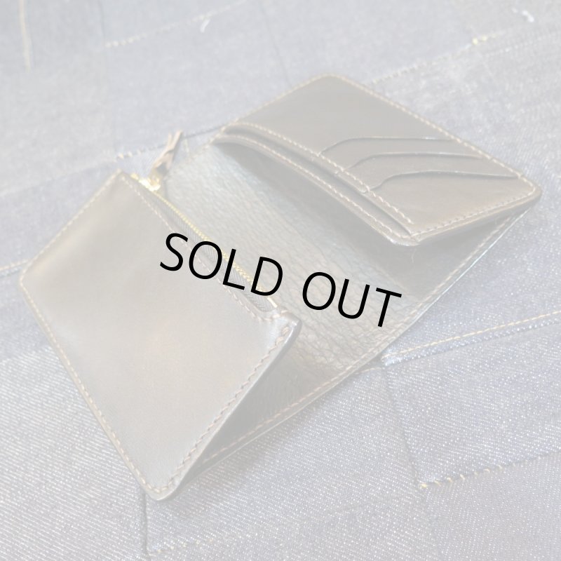 画像4: 【フラットヘッド】  ホースハイド フラグメントケース   サイフ/ブラック茶芯   THE FLAT HEAD FN-C7C5-5   日本製【送料無料】 (4)