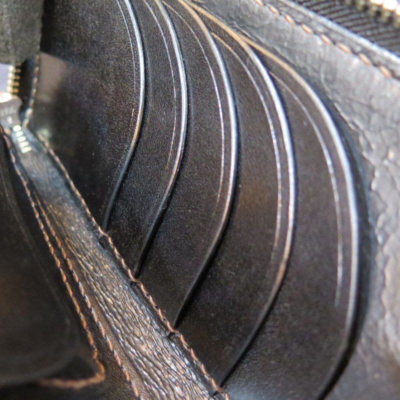 画像8: 【フラットヘッド】  ホースハイド フルジップ トラッカー   サイフ/ブラック茶芯 /シルバー925  THE FLAT HEAD FN-WLZ6-5B4   日本製【送料無料】 (8)