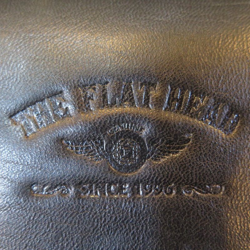 画像3: 【フラットヘッド】  ホースハイド フルジップ トラッカー   サイフ/ブラック茶芯 /シルバー925  THE FLAT HEAD FN-WLZ6-5B4   日本製【送料無料】 (3)