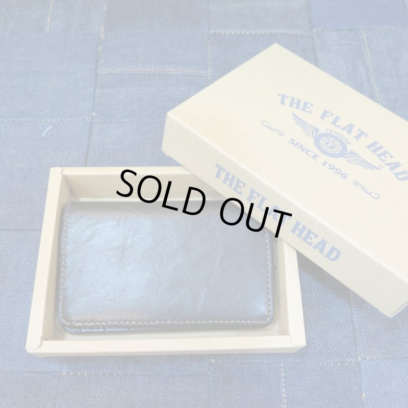 画像9: 【フラットヘッド】  ホースハイド フラグメントケース   サイフ/ブラック茶芯   THE FLAT HEAD FN-C7C5-5   日本製【送料無料】 (9)