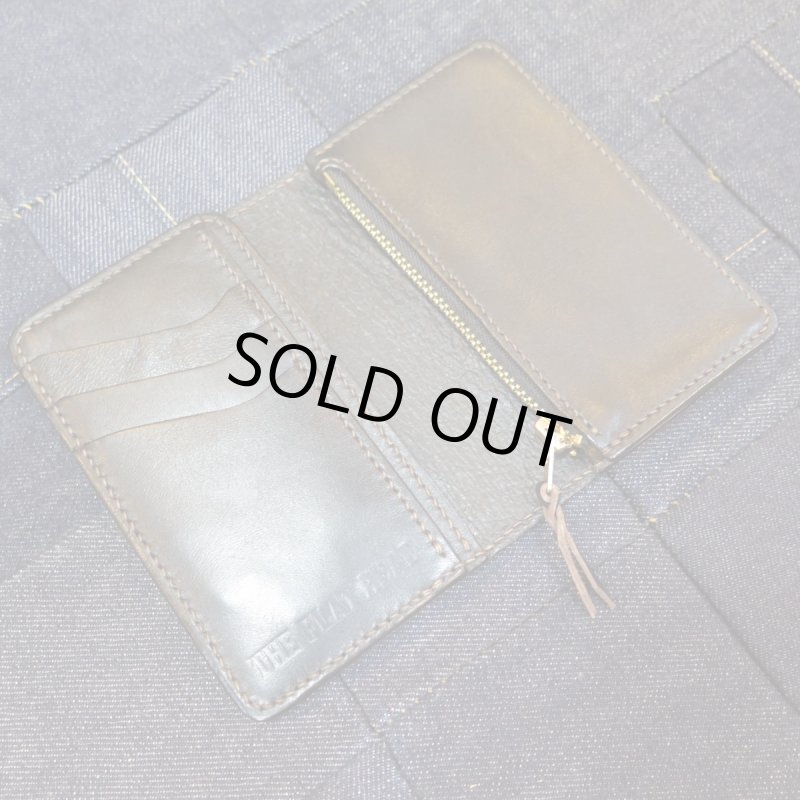 画像3: 【フラットヘッド】  ホースハイド フラグメントケース   サイフ/ブラック茶芯   THE FLAT HEAD FN-C7C5-5   日本製【送料無料】 (3)