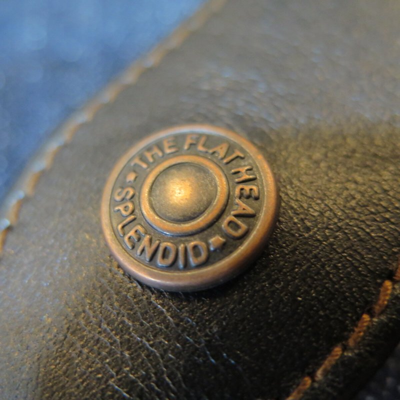 画像4: 【フラットヘッド】  ホースハイド ウォレットフラットリンクホルダー  ブラック茶芯   THE FLAT HEAD FN-K1K1-5 日本製【送料無料】 (4)