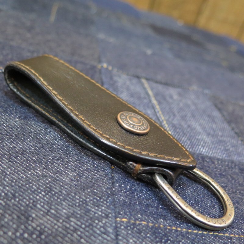 画像3: 【フラットヘッド】  ホースハイド ウォレットフラットリンクホルダー  ブラック茶芯   THE FLAT HEAD FN-K1K1-5 日本製【送料無料】 (3)