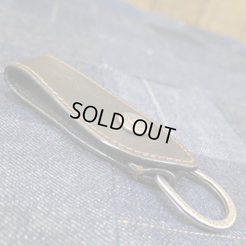 画像3: 【フラットヘッド】  ホースハイド ウォレットフラットリンクホルダー  ブラック茶芯   THE FLAT HEAD FN-K1K1-5 日本製 (3)