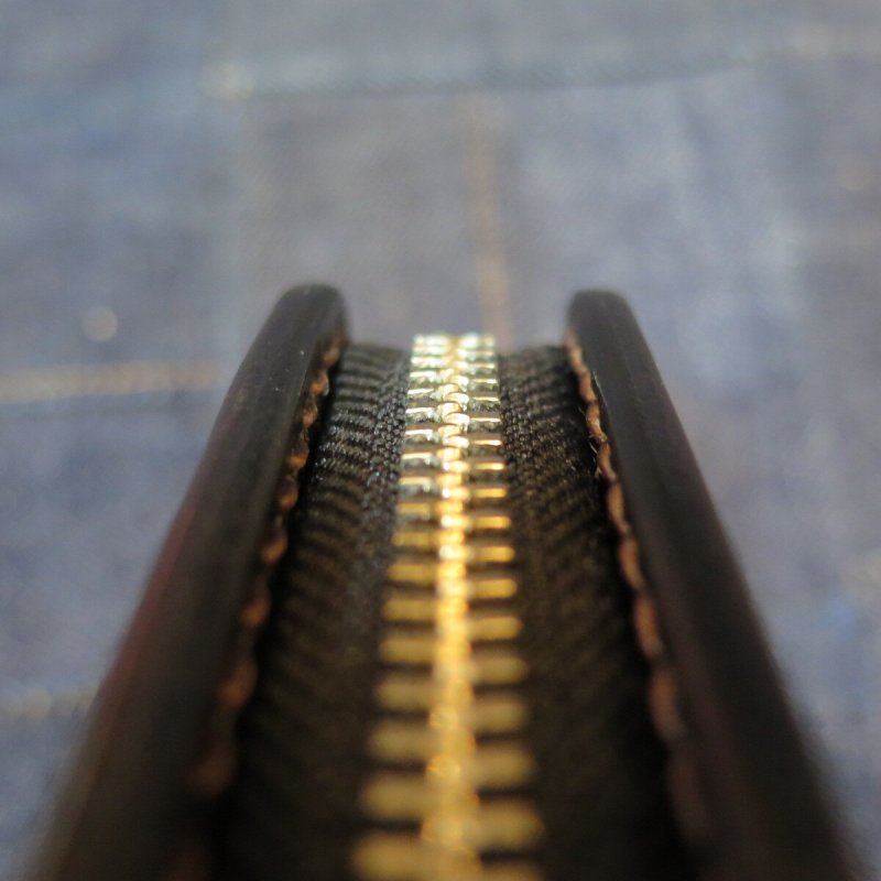 画像7: 【フラットヘッド】  ホースハイド フルジップ トラッカー   サイフ/ブラック茶芯 /シルバー925  THE FLAT HEAD FN-WLZ6-5B4   日本製【送料無料】 (7)