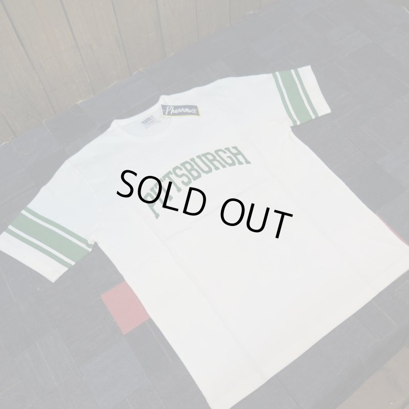 画像2: 【送料無料】 【フェローズ】  フットボール カレッジプリントTシャツ   Pherrow's 23S-PFBT1 日本製 (2)