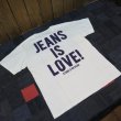画像3: 【送料無料】 【ステュディオ・ダ・ルチザン】   JEANS IS LOVE! プリントTシャツ   STUDIO D'ARTISANS 8106A 日本製 (3)