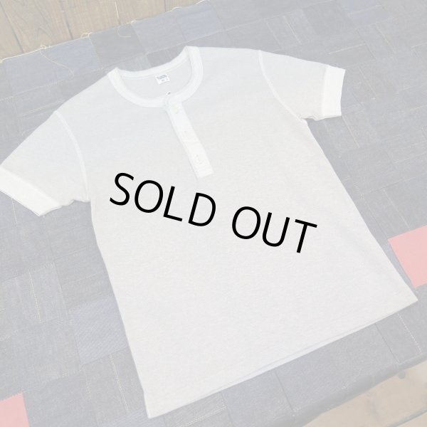 画像1: 【送料無料】 【フェローズ】  オールドタイプ 半袖 ヘンリーネックTシャツ  Pherrow's PHT 日本製 (1)
