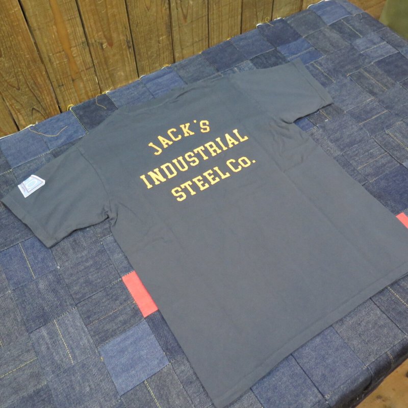 画像8: 【送料無料】 【フェローズ】   インダストリアル企業系   プリントTシャツ 袖ワッペン   Pherrow's 24S-PT3 (8)