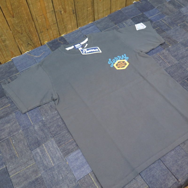 画像7: 【送料無料】 【フェローズ】   インダストリアル企業系   プリントTシャツ 袖ワッペン   Pherrow's 24S-PT3 (7)