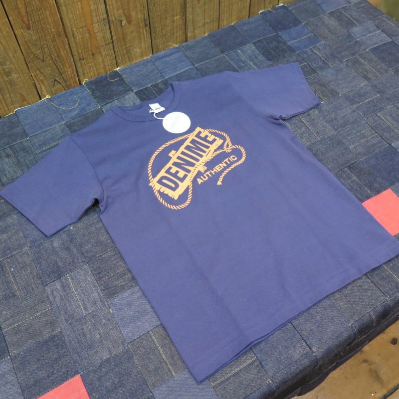 画像1: 【送料無料】   【ドゥニーム】  クルーネックTシャツ Authentic   DENIME 271 日本製 (1)