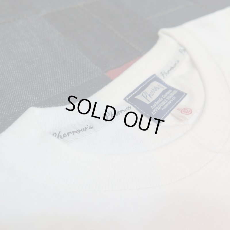 画像4: 【送料無料】 【フェローズ】   インダストリアル企業系   プリントTシャツ 袖ワッペン   Pherrow's 24S-PT3 (4)