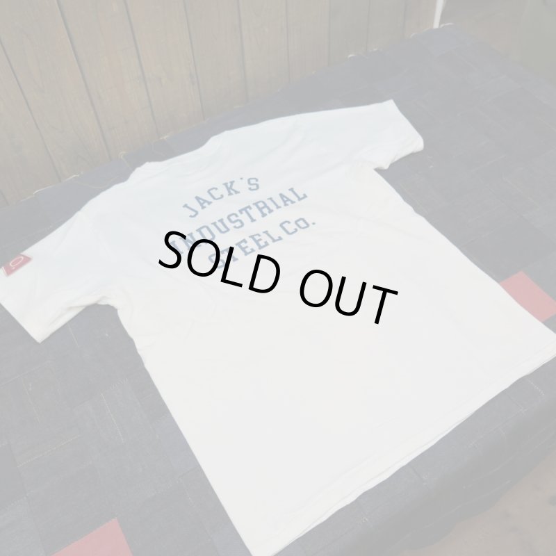 画像3: 【送料無料】 【フェローズ】   インダストリアル企業系   プリントTシャツ 袖ワッペン   Pherrow's 24S-PT3 (3)