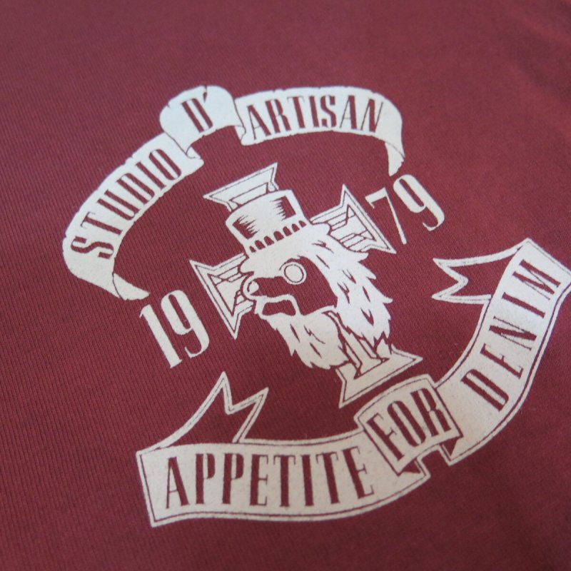 画像4: 【送料無料】  【送料360円】 【ステュディオ・ダ・ルチザン】   Guns プリントTシャツ   STUDIO D'ARTISANS 8106B 日本製 (4)