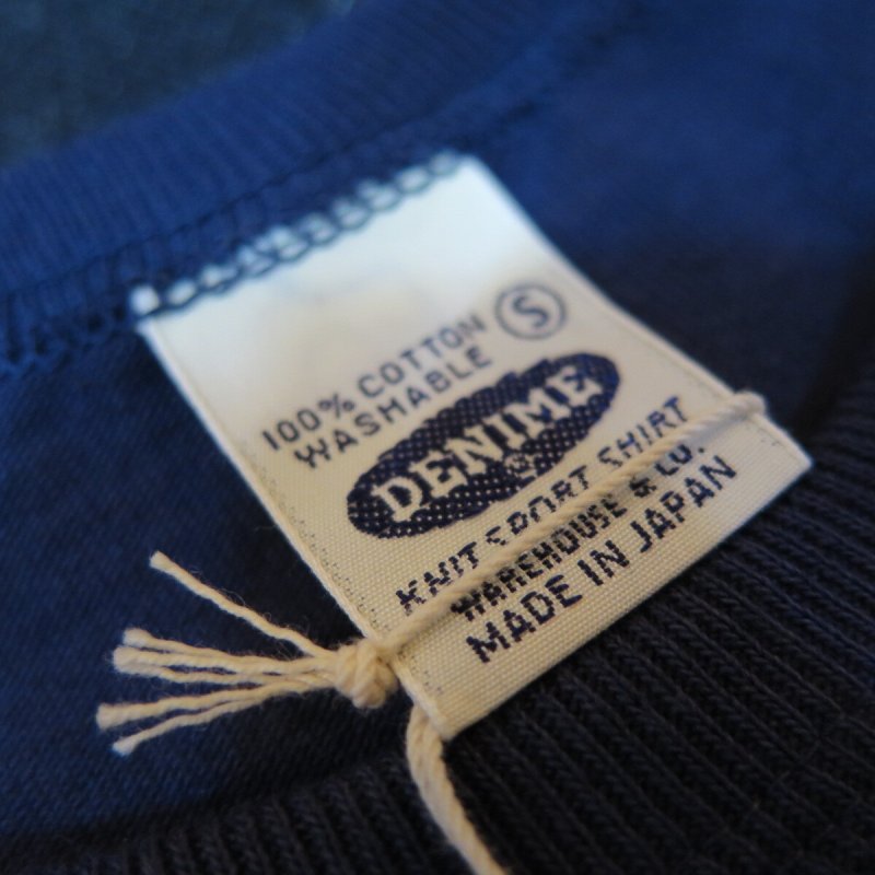 画像4: 【送料無料】   【ドゥニーム】  クルーネックTシャツ Authentic   DENIME 271 日本製 (4)
