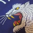 画像9: 【フラットヘッド】   ビンテージスカジャンパターン   白虎ホワイトタイガー プリントTシャツ   THE FLAT HEAD 日本製【送料無料】 (9)
