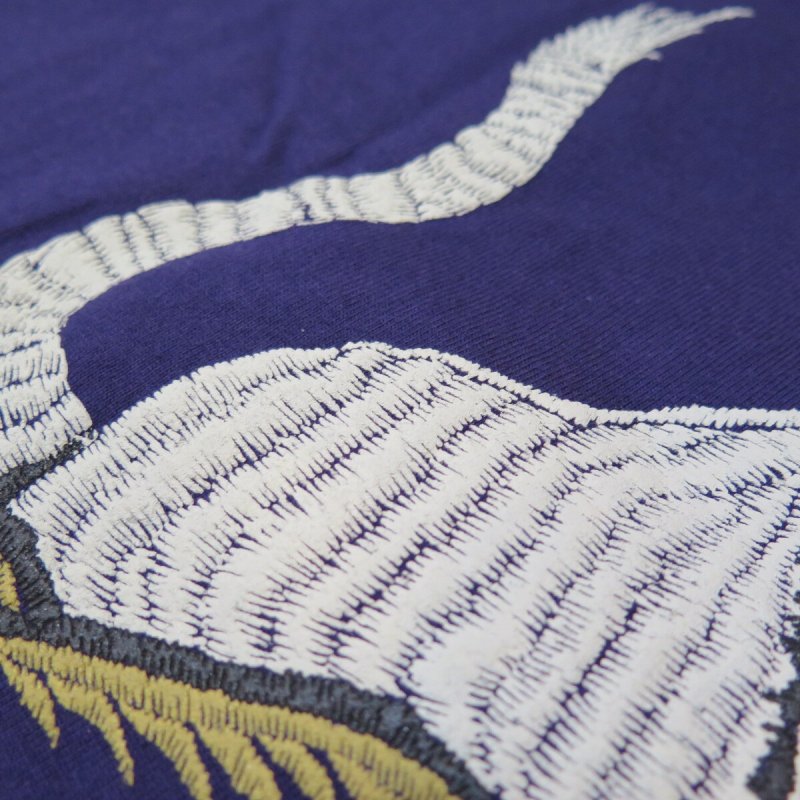 画像10: 【フラットヘッド】   ビンテージスカジャンパターン   白虎ホワイトタイガー プリントTシャツ   THE FLAT HEAD  日本製【日本国内送料無料】  【WORLD WIDE SHIPPING】 【Flat Head】  Vintage Sukajan Pattern  White Tiger Print T-Shirt  THE FLAT HEAD Made in Japan (10)