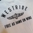 画像5: 【送料無料】 【ウエストライド】   パンヘッド HAWK ON WING プリントTシャツ   WEST RIDE 日本製 (5)