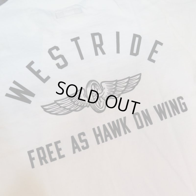 画像5: 【送料無料】 【ウエストライド】   パンヘッド HAWK ON WING プリントTシャツ   WEST RIDE 日本製 (5)
