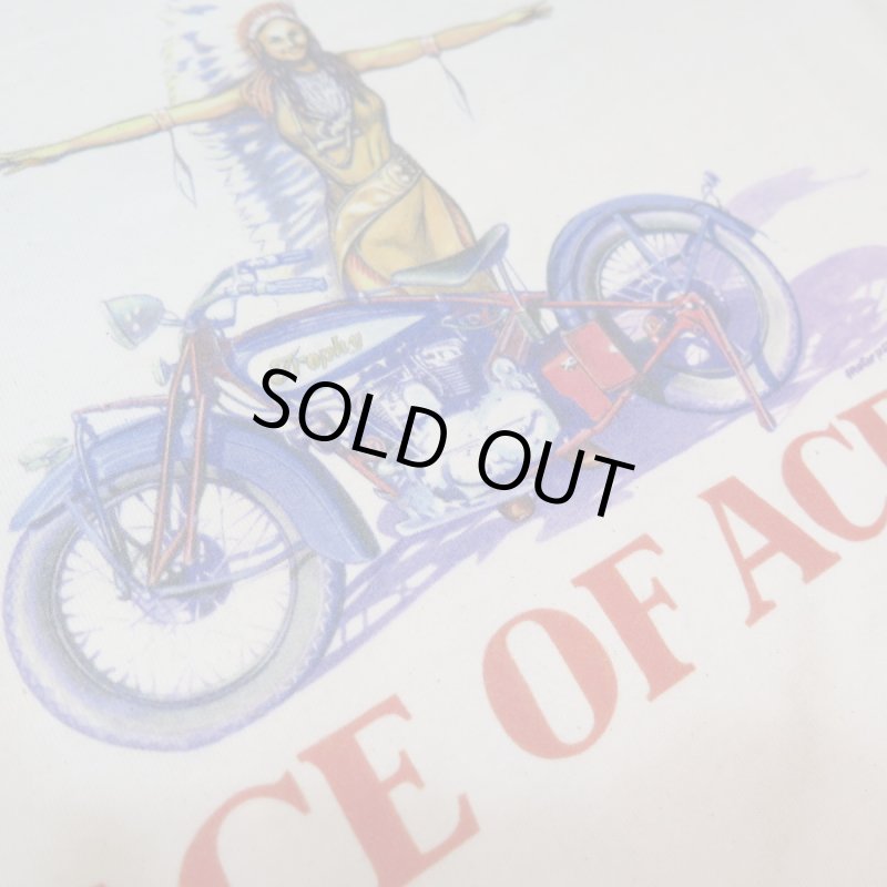 画像5: 【トロフィークロージング】  Ace of Aces インディアンスカウト/ピンナップガール   プリントＴシャツ   TROPHY CLOTHING TR25SS-211   日本製【送料無料】 (5)