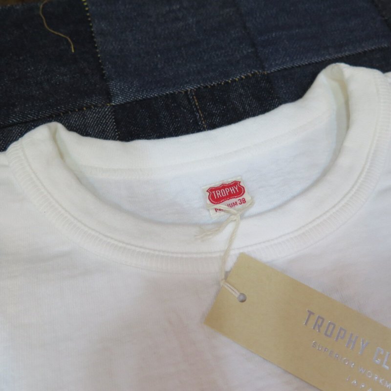 画像5: 【送料無料】  【トロフィークロージング】   15周年ワークロゴ プリントTシャツ   TROPHY CLOTHING TR21SS-210 日本製 (5)