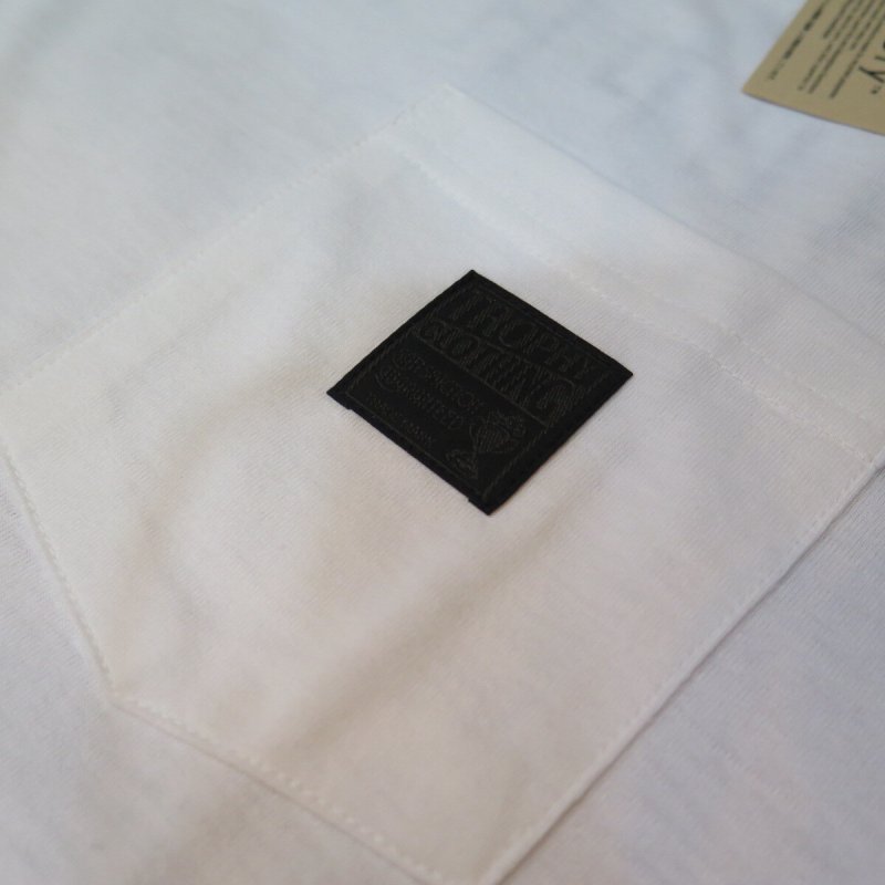 画像6: 【送料無料】  【トロフィークロージング】 モノクロームLEVEL1   バックロゴ ポケTシャツ TROPHY CLOTHING TR24SS-212 日本製 (6)