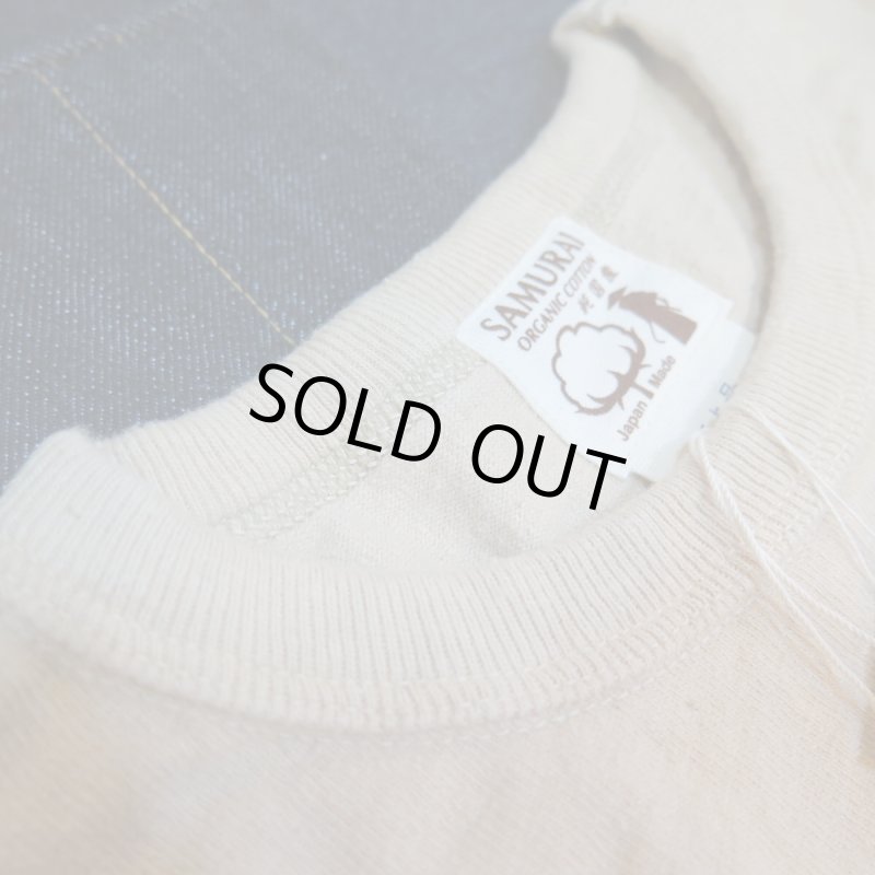 画像4: 【サムライジーンズ】   無地クルーネックＴシャツ 和綿 ポケット付き   SAMURAI JEANS 日本製【送料無料】 (4)
