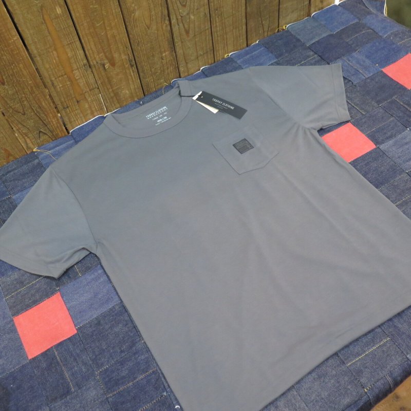 画像7: 【送料無料】  【トロフィークロージング】 モノクロームLEVEL1   バックロゴ ポケTシャツ TROPHY CLOTHING TR24SS-212 日本製 (7)