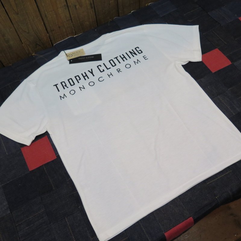 画像3: 【送料無料】  【トロフィークロージング】 モノクロームLEVEL1   バックロゴ ポケTシャツ TROPHY CLOTHING TR24SS-212 日本製 (3)