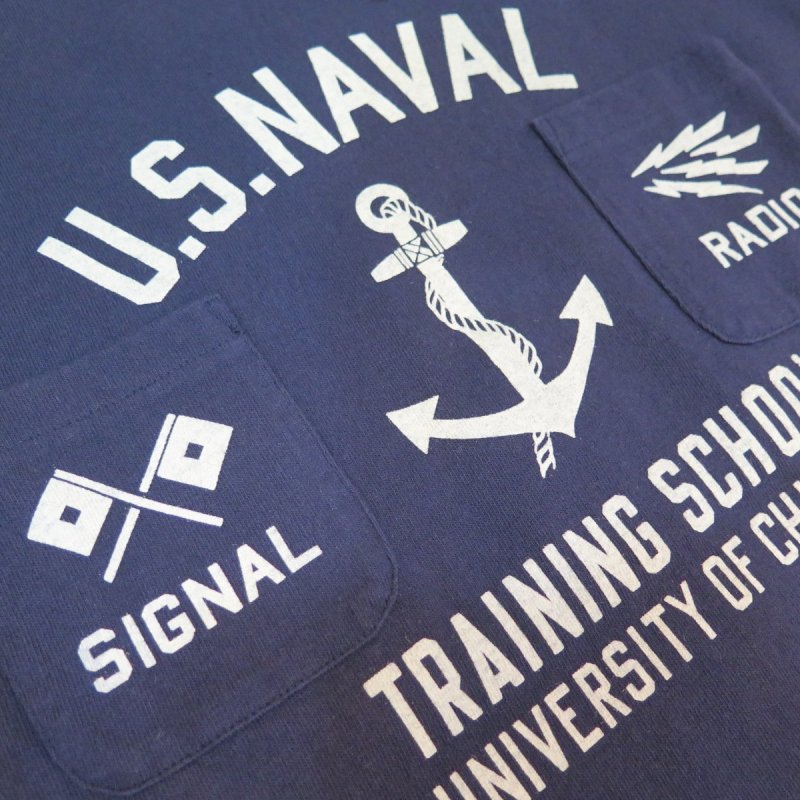 画像10: 【送料無料】 【フェローズ】  アメリカ海軍 U.S.NAVY プリントTシャツ  Pherrow's 22S-PTP1 日本製 (10)